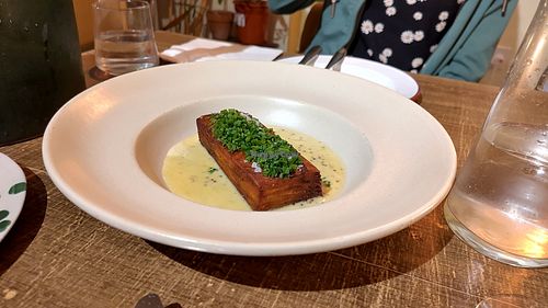 Potato thing, very delicious at Soots  in Manchester