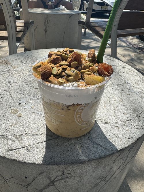 Seasonal pumpkin pie bowl  at South Block  in North Bethesda