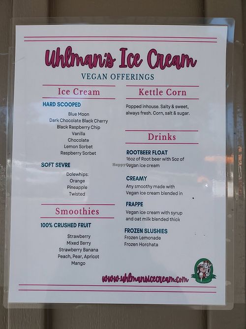  at Uhlman's Ice Cream in Westborough