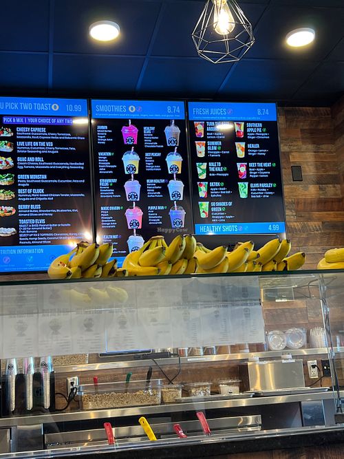 So many vegan options!   at Grain & Berry in Highland Village