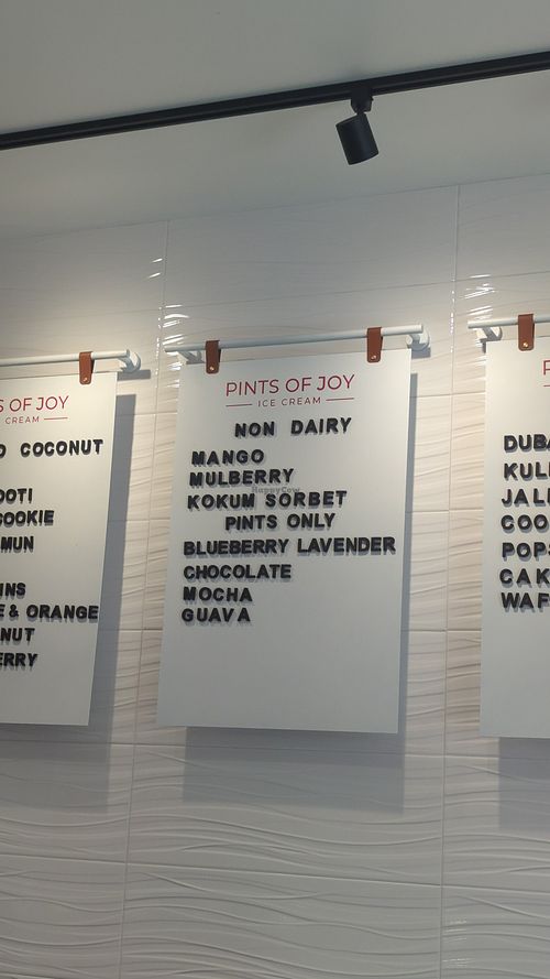 Last 4 are pints only at Pints of Joy - Best Indian Icecream Shop Fremont in Fremont