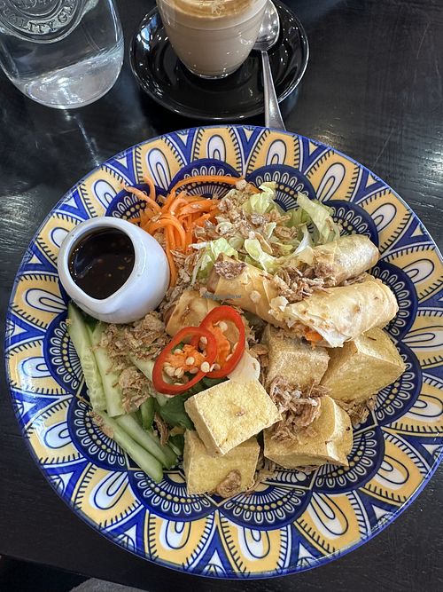 Vegan goodness   at innerbloom cafe  in Spotswood