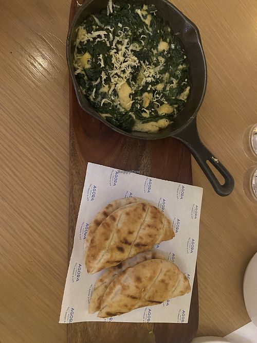 Vegan spinach dip  at Agora in Riyadh Province