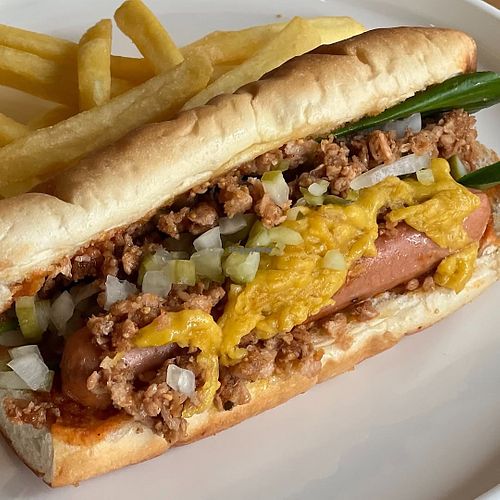 Loaded dog at Mello in Bangkok