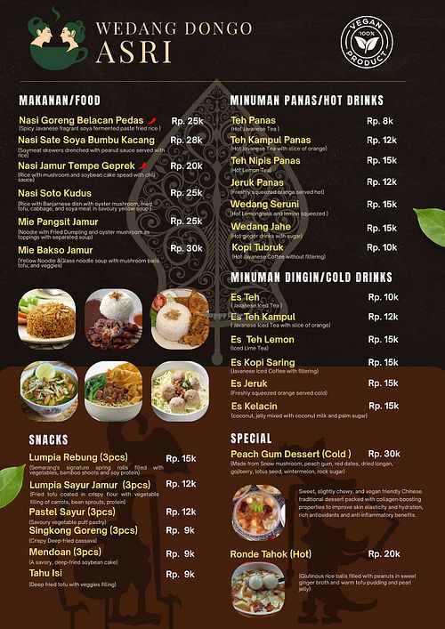  at Wedang Dongo Asri in Yogyakarta