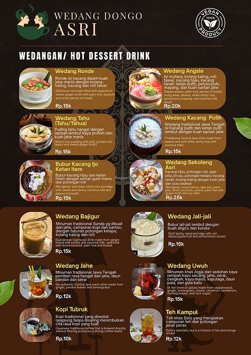  at Wedang Dongo Asri in Yogyakarta