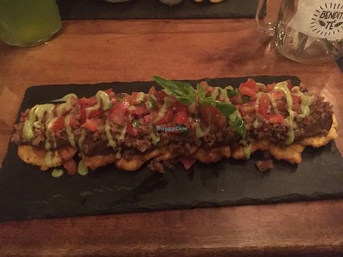 platanachos plate  at Verdisimo in San Jose