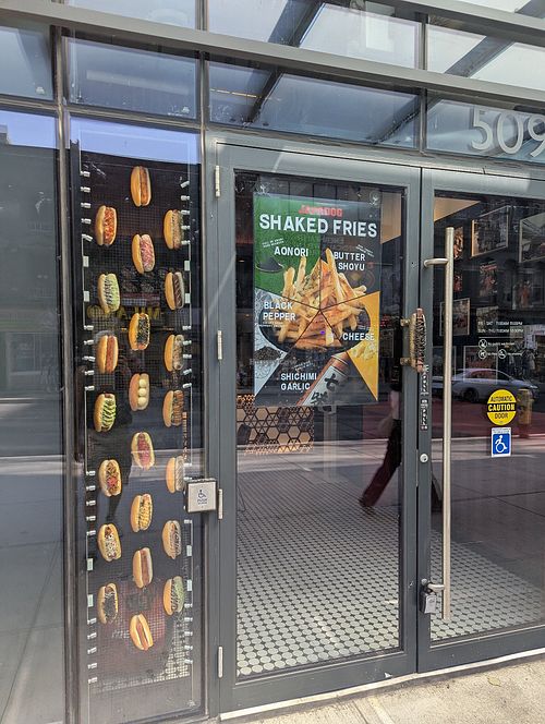 Outdoors at JAPADOG  in Toronto