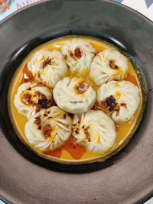 Jhol momos veg at Kathmandu Jhol Momo & Asian Street in Nagpur