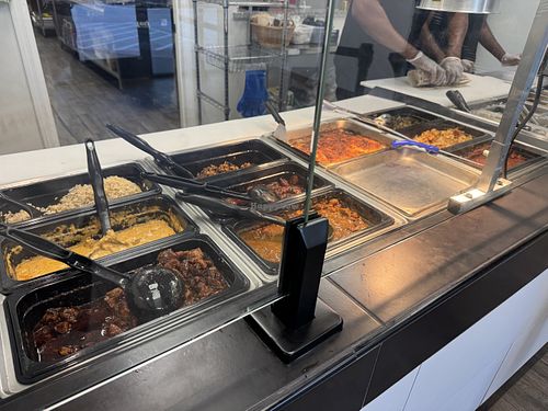 Inside food  at Jamburritos Cajun Grille in Pearland