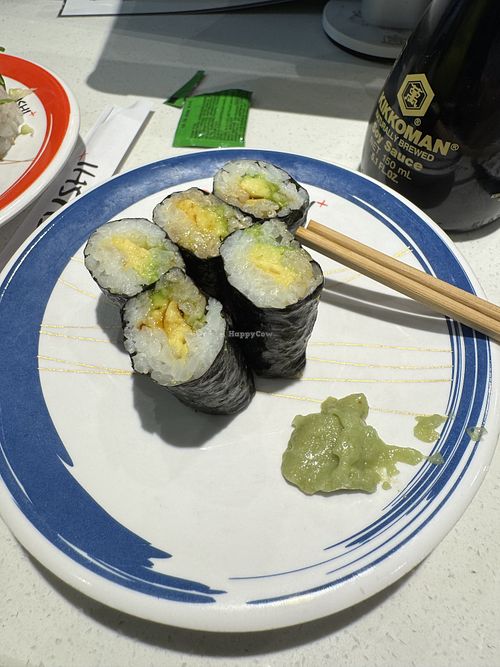 Avo baby rolls  at Wara Sushi in Brisbane City