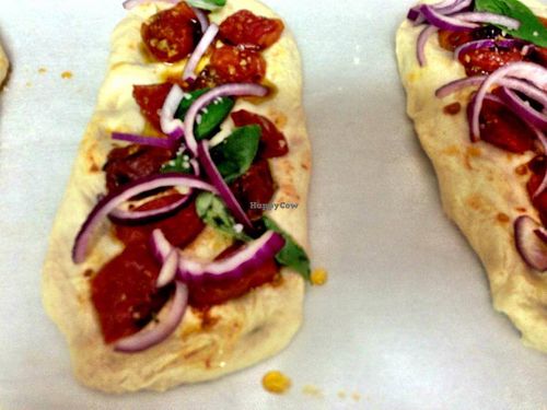 Focaccia at Yuli's Lunch Box in Haifa