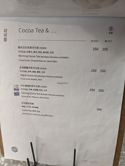 Drinks at 福灣巧克力咖啡店 FuWan Chocolate Café in Taipei City