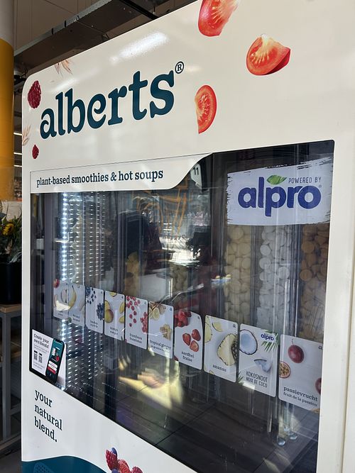 smoothie machinee  at Jumbo City in Vlaanderen