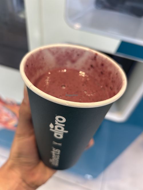 vegan smoothie option Purple Sun  at Jumbo City in Vlaanderen