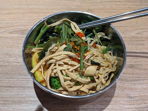 Noodles at NTUST 3rd Restaurant in Taipei City