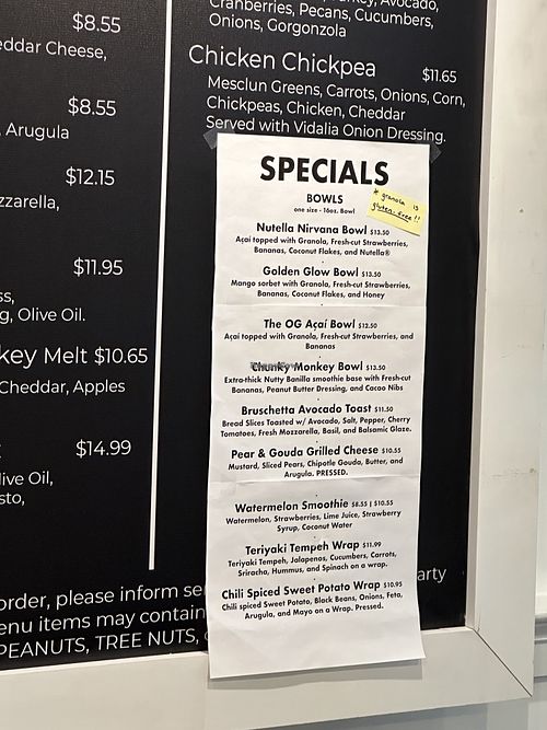 Tempeh!  at Wild roots eatery in Northampton