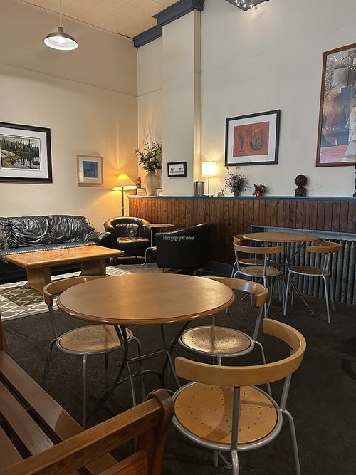 One of two dining areas  at Java Dot Cup in Prince Rupert