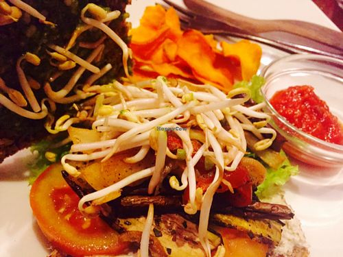 inside! yummmm at The Seeds of Life in Ubud