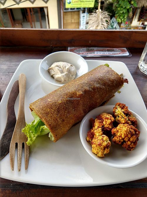 Raw Organik Wrap at The Seeds of Life in Ubud