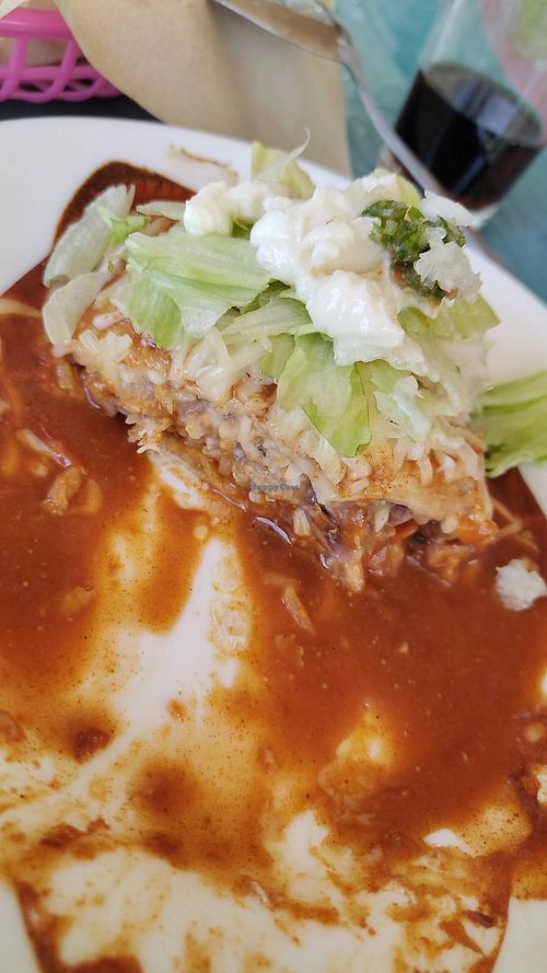 Bean burrito at Pico de Gallo Cozinha Mexicana in Leiria