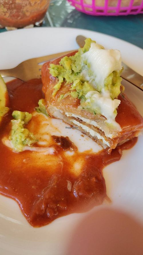 Tofu chimichanga at Pico de Gallo Cozinha Mexicana in Leiria