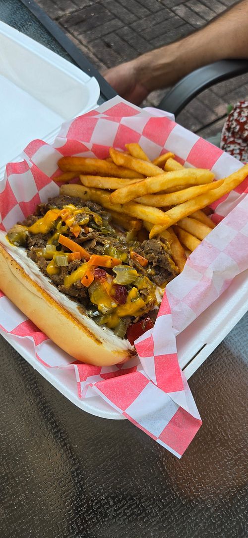 Chicago Beef at Vegan Queen  in West Allis