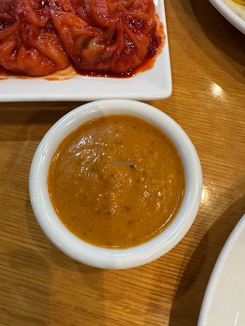 Chutney dipping sauce  at Indian-Nepali Kitchen in Seattle