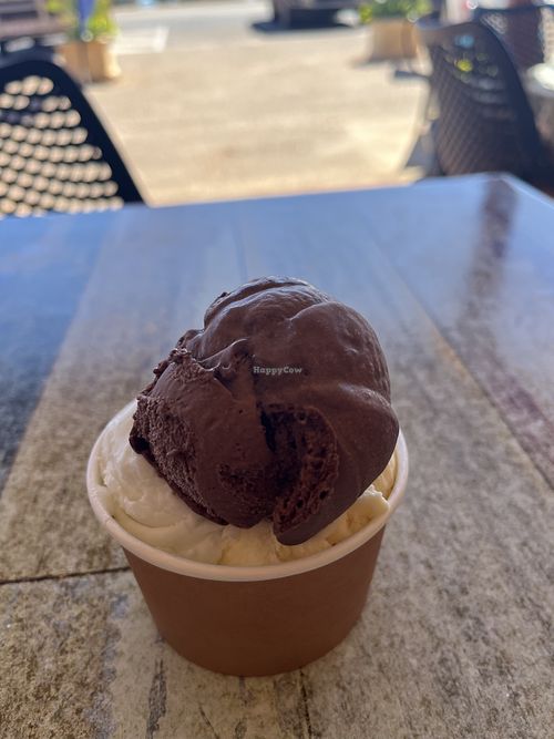 Vegan chocolate and pandan   at The Milkyway Kalbarri in Kalbarri