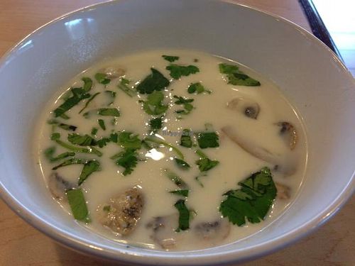 coconut soup at Asian Max in Snellville