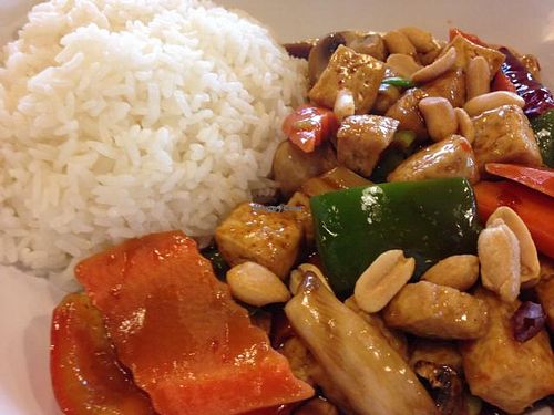 Kung pao tofu at Asian Max in Snellville