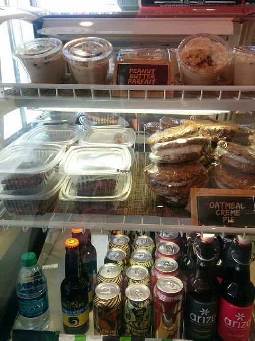 dessert & drinks at Native Foods - Hyde Park in Chicago