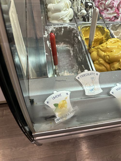 Limone is vegan  at Gelateria Cremi in Toscana