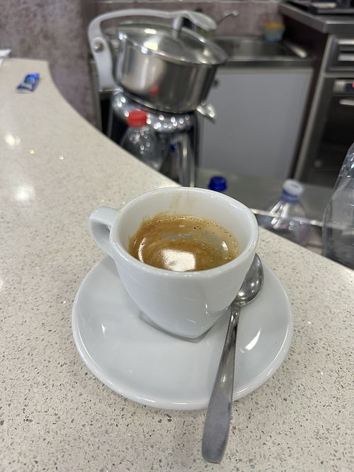 Americano  at Bar Gelateria baradero in Toscana