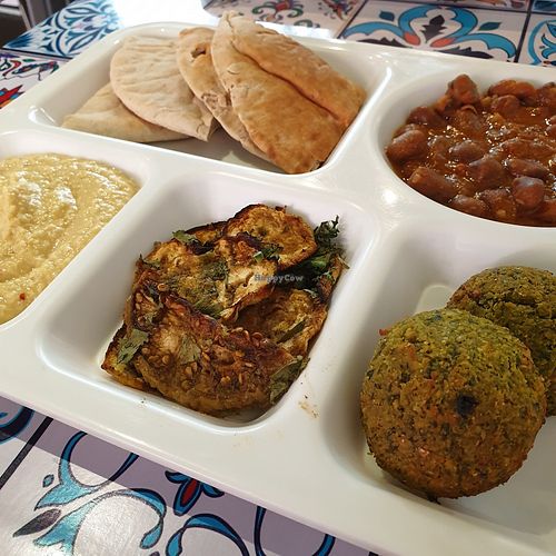 Platter at Fill a Pita in Central Singapore