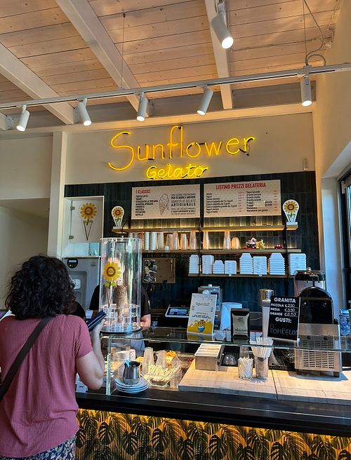 Inside  at Gelateria Sunflower in Toscana