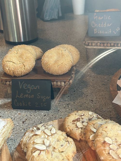 Vegan cookie  at Sand Hill Bagel Company  in Augusta
