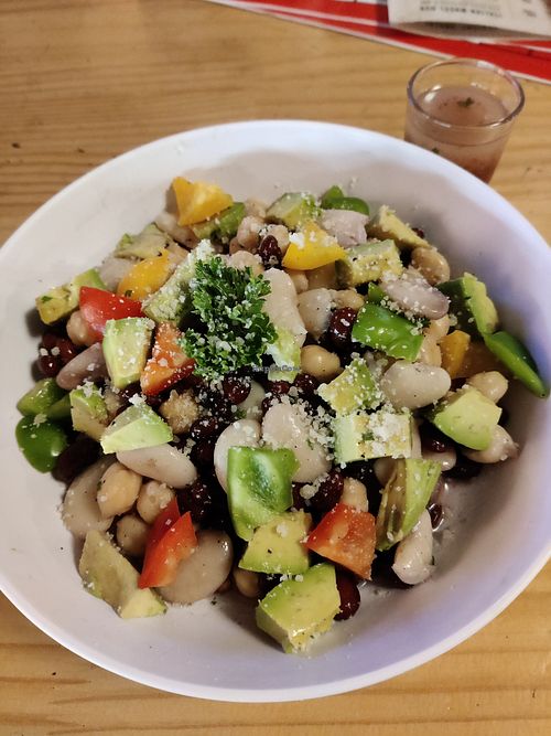 Vegan protein bowl at Dali - The Art Cafe in Nagpur