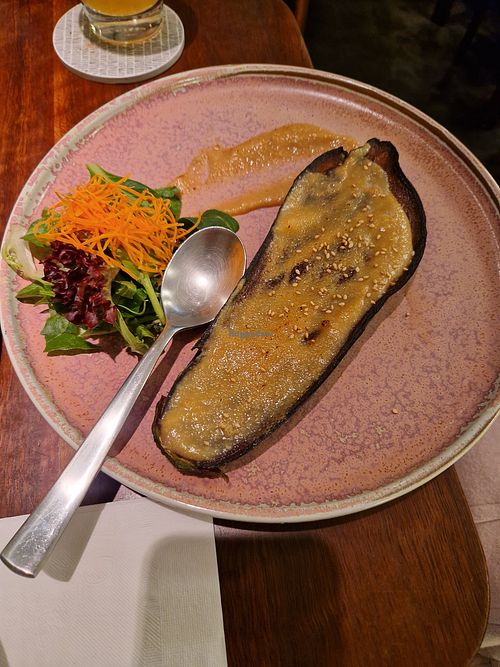 Miso eggplant at Neko Neko in Newtown