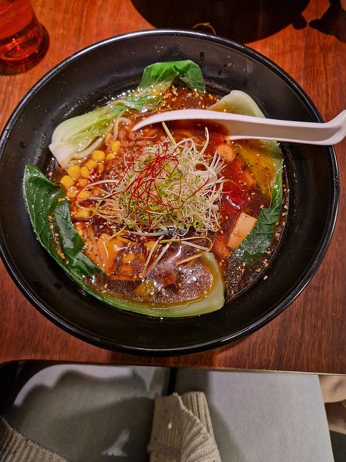 Spicy tofu ramen at Neko Neko in Newtown