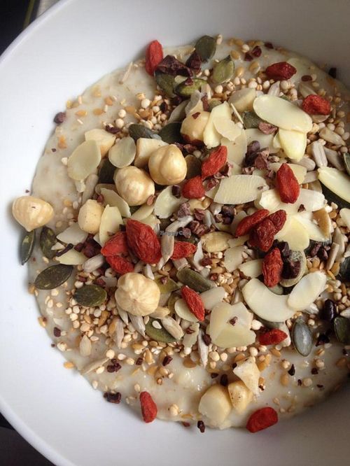 Porridge at Lotus Cucina in South East London