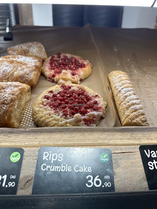 Vegan options   at Backstube - Nordre Gate in Trondheim