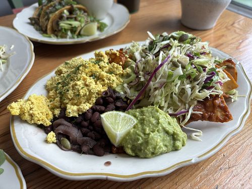 Chilaquiles   at Kitchen Mouse in Los Angeles