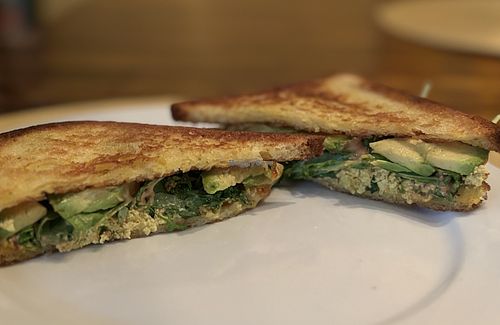 Breakfast sandwich (to-go)  at Kitchen Mouse in Los Angeles