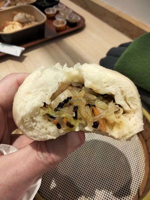 Vegan baozi at Dumpling Bros in Noord-holland