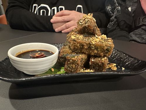 Crispy Chive Dumplings  at Odette House in Hobsons Bay City