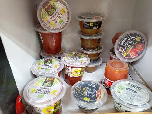 Vegan sauces at Hiper Centro Campos in Illes Balears