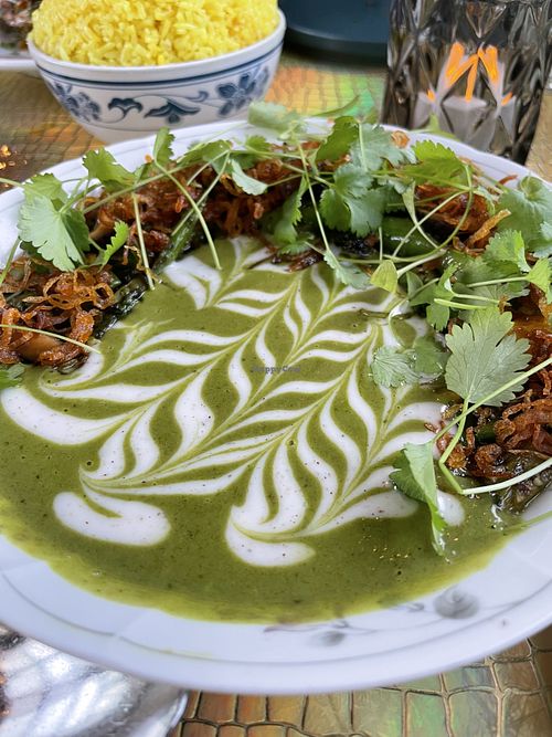 Curry, flavorful but also one now after 3 bites since so rich  at Gado Gado in Portland