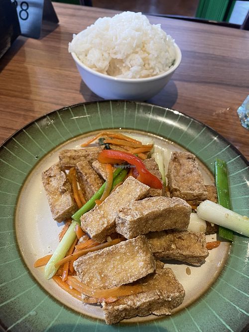 Salt & Pepper tofu. Very tasty!   at Mee in Liverpool
