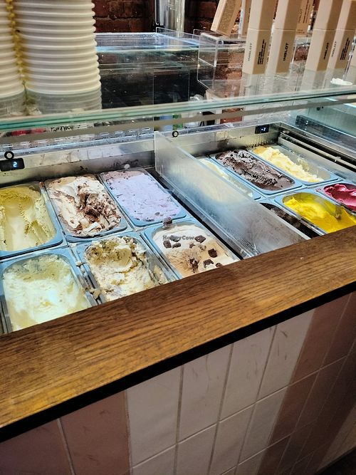 The dairy options are more interesting! And creative - by a long shot!! at Spilt Milk Ice Cream Dublin in County Dublin